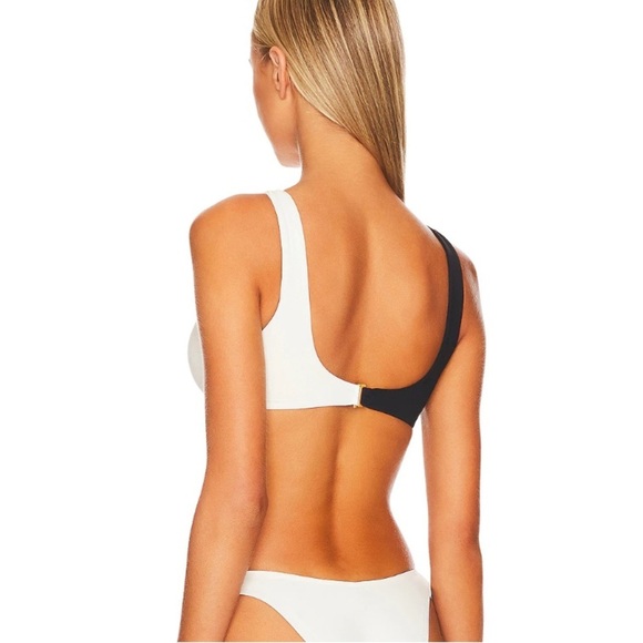 L* Space Luna Bikini Top and reversible bottom set in Black & Cream NWT - Picture 5 of 13